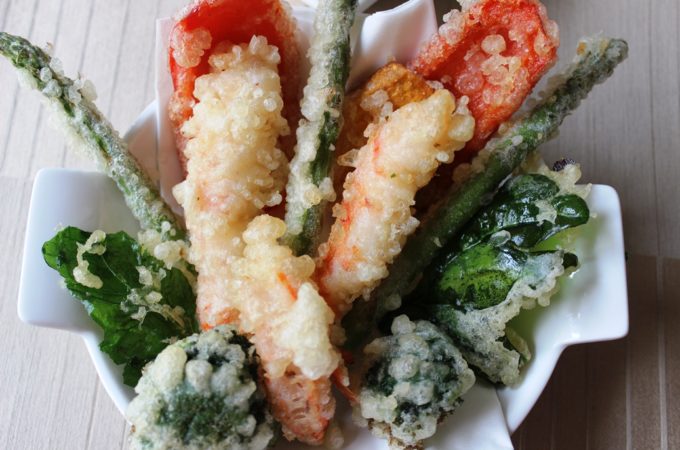 Vegetable and Shrimp Tempura