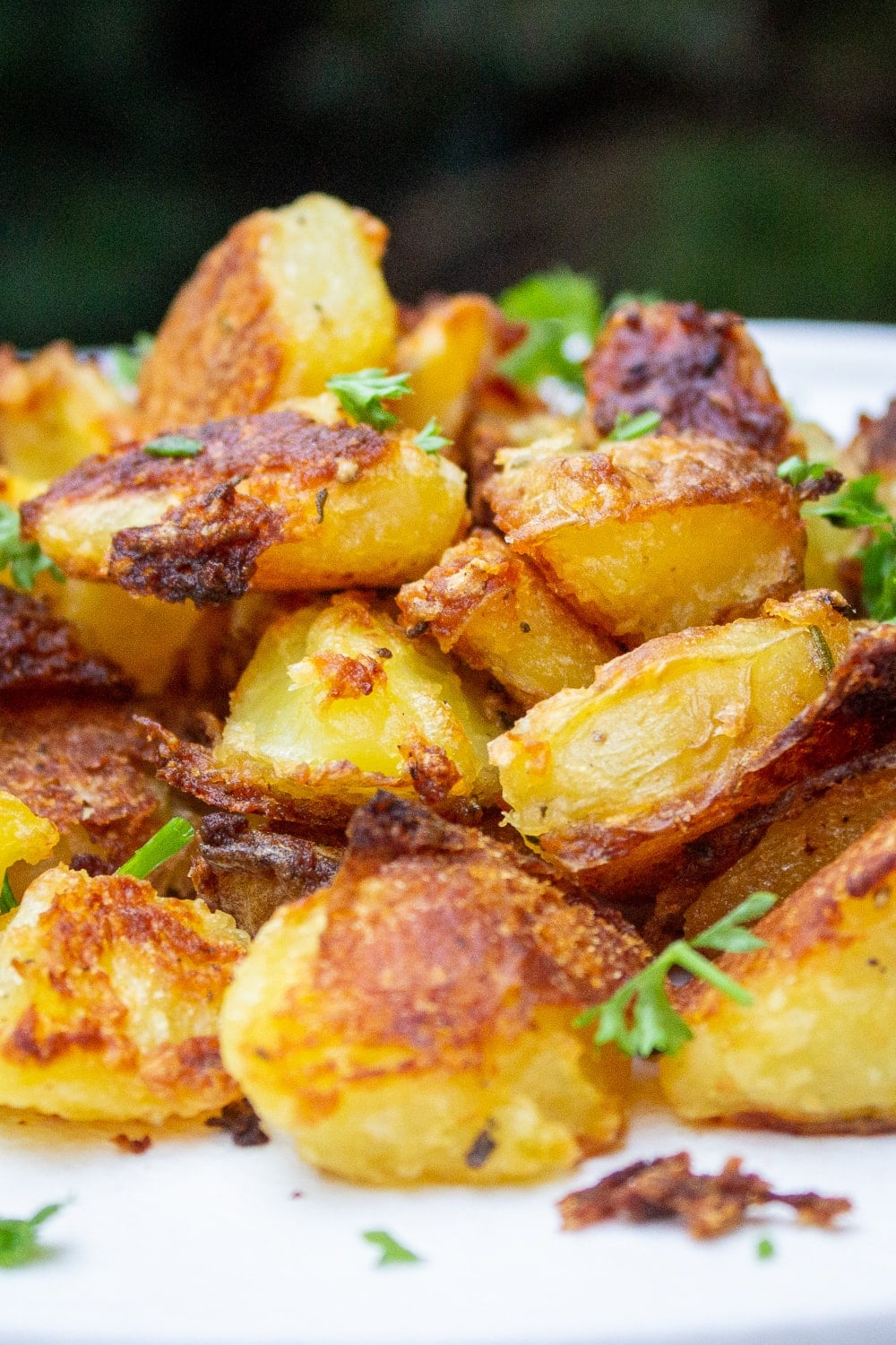 Crispy Oven Roasted Potatoes - Two Kooks In The Kitchen