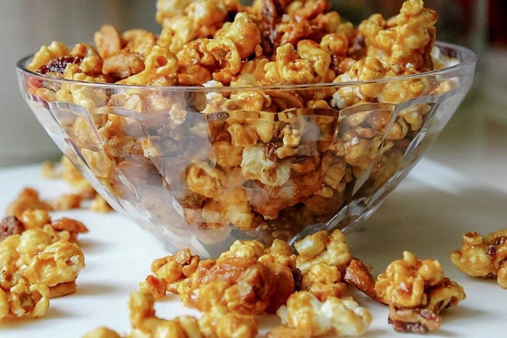 best homemade caramel popcorn