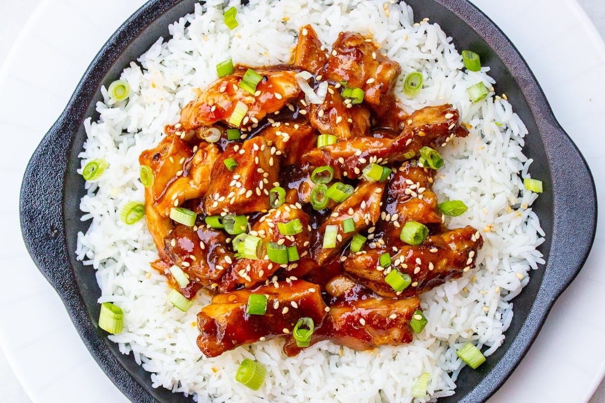 I ate] bourbon chicken : r/food