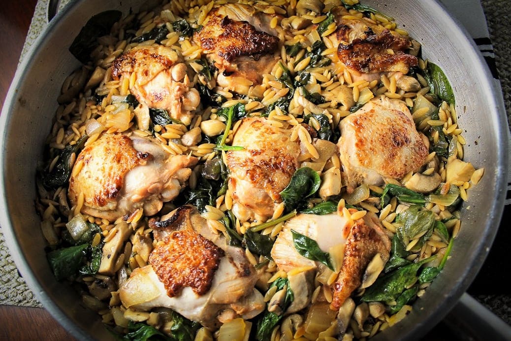 Chicken and Orzo