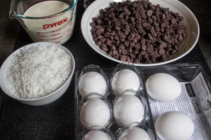 chocolate mousse ingredients