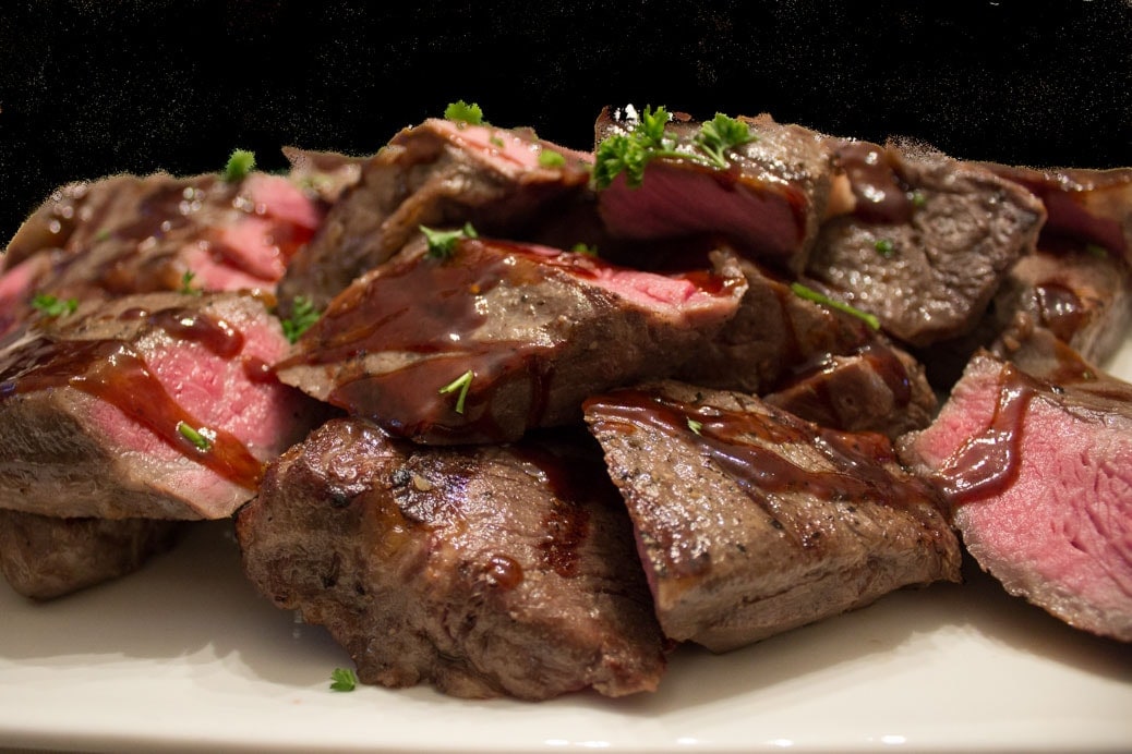 Balsamic Steak Sous Vide (Two Ways)