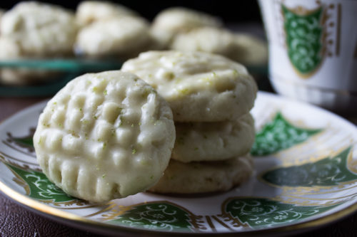 Lime-Glazed Shortbread Cookies (Shortcut). Buttery, flakey,melt in your mouth cookies with a burst of lime and sweetness.