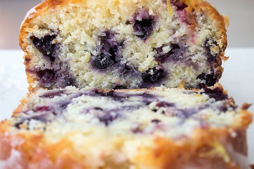 Moist Lemon-Blueberry Loaf. Easily mixed with a spoon, this flavourful loaf is real treat.