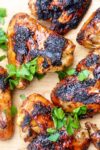 Grilled Chili Lime Chicken Wings on cutting board p3
