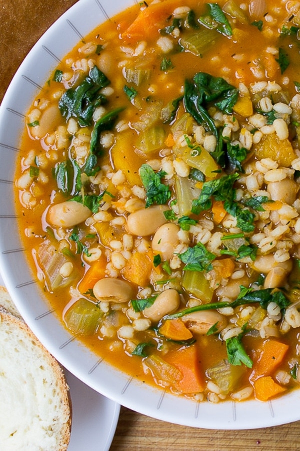 Vegetable Barley Soup - Two Kooks In The Kitchen