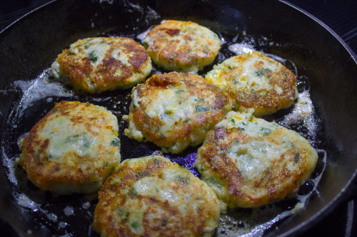 Mashed Potato Pancakes (and Latke Twist) - Two Kooks In The Kitchen