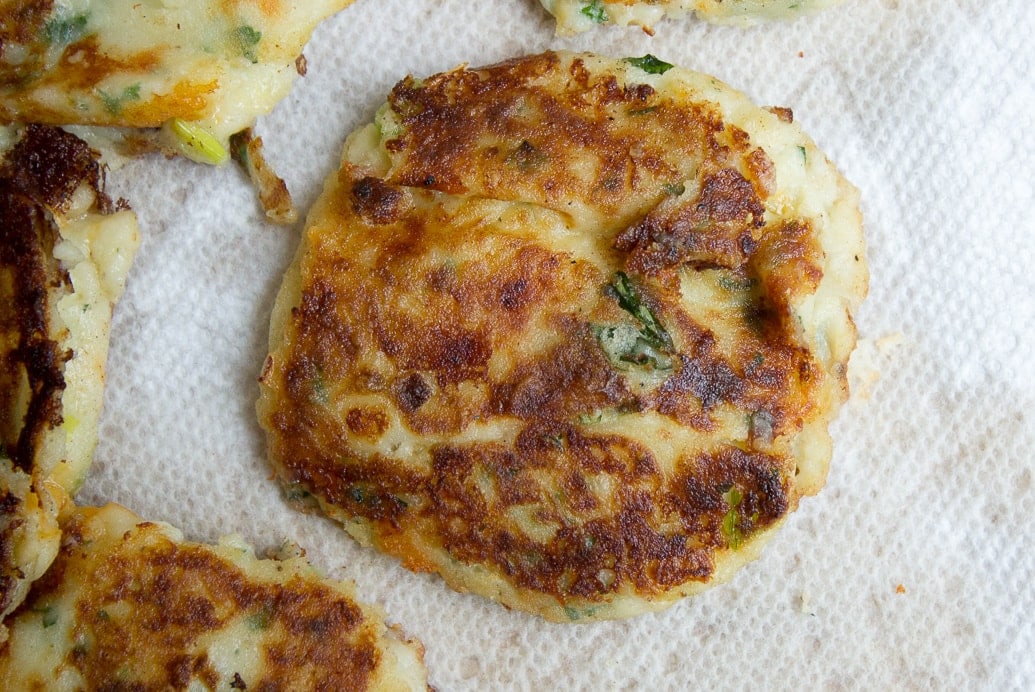 Mashed Potato Pancakes (Latkes)