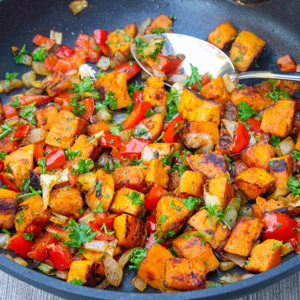 Vegetarian Sweet Potato Hash