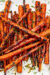 Grilled Carrots with Balsamic Glaze on plate p2