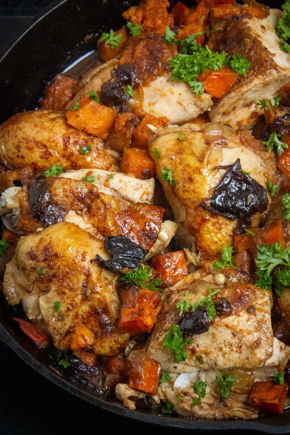 Moroccan Chicken With Sweet Potatoes - Two 🧐Kooks In The Kitchen