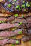 short ribs sliced and whole on cutting board p