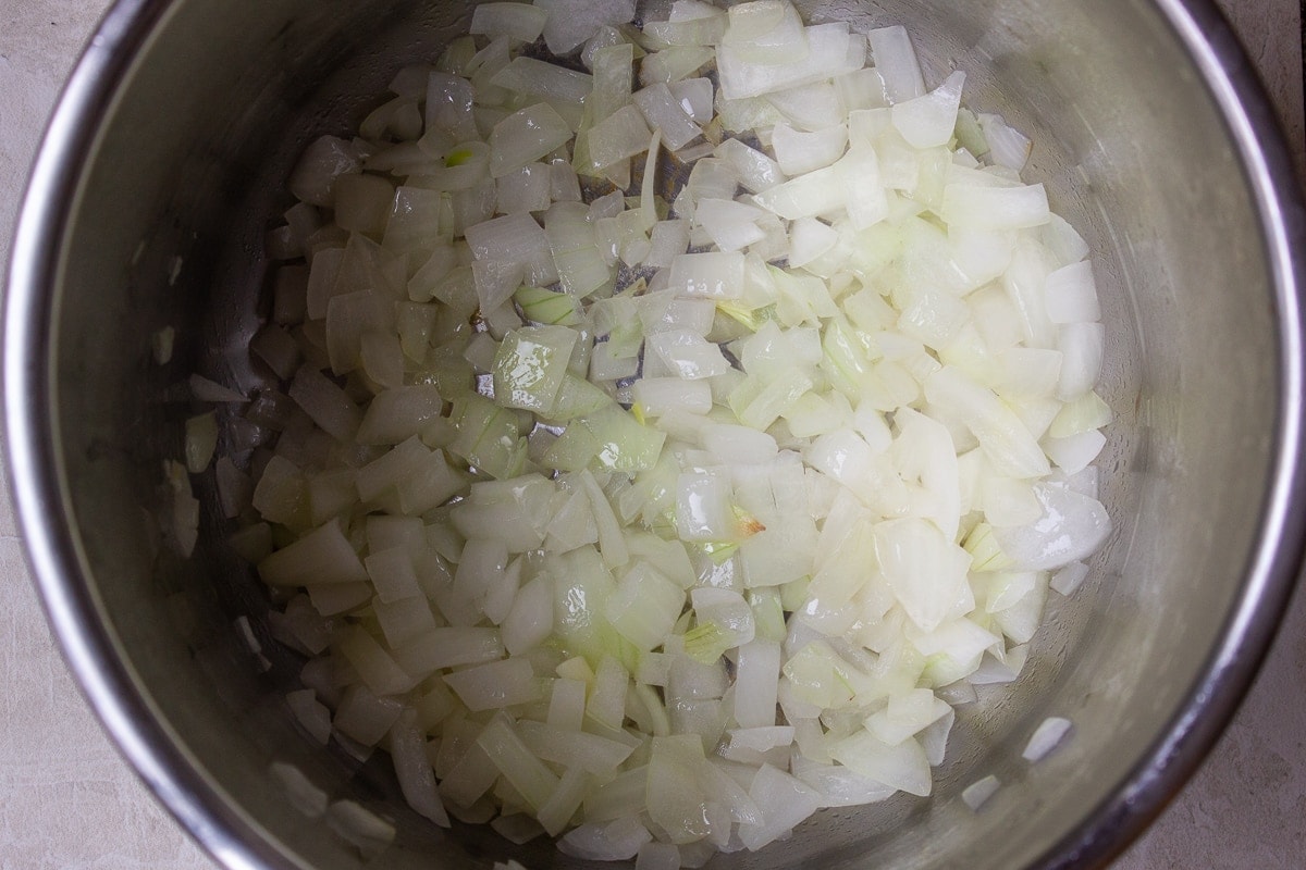 sauted onions in instant pot