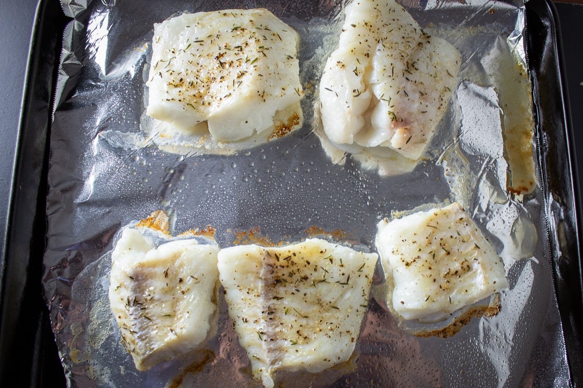 baked cod fish fillets
