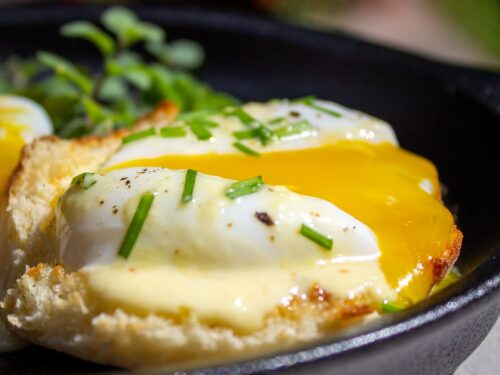 sous vide poached eggs recipe – use real butter