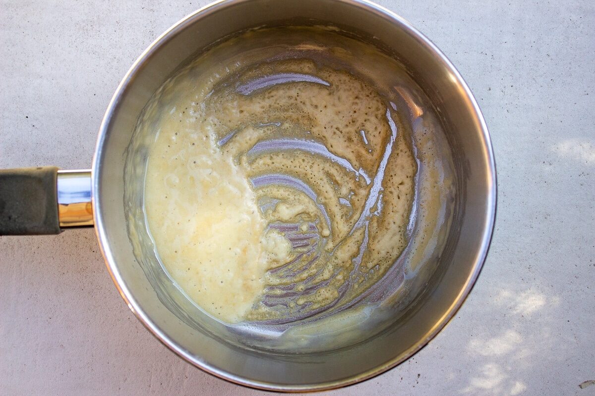 roux in pot