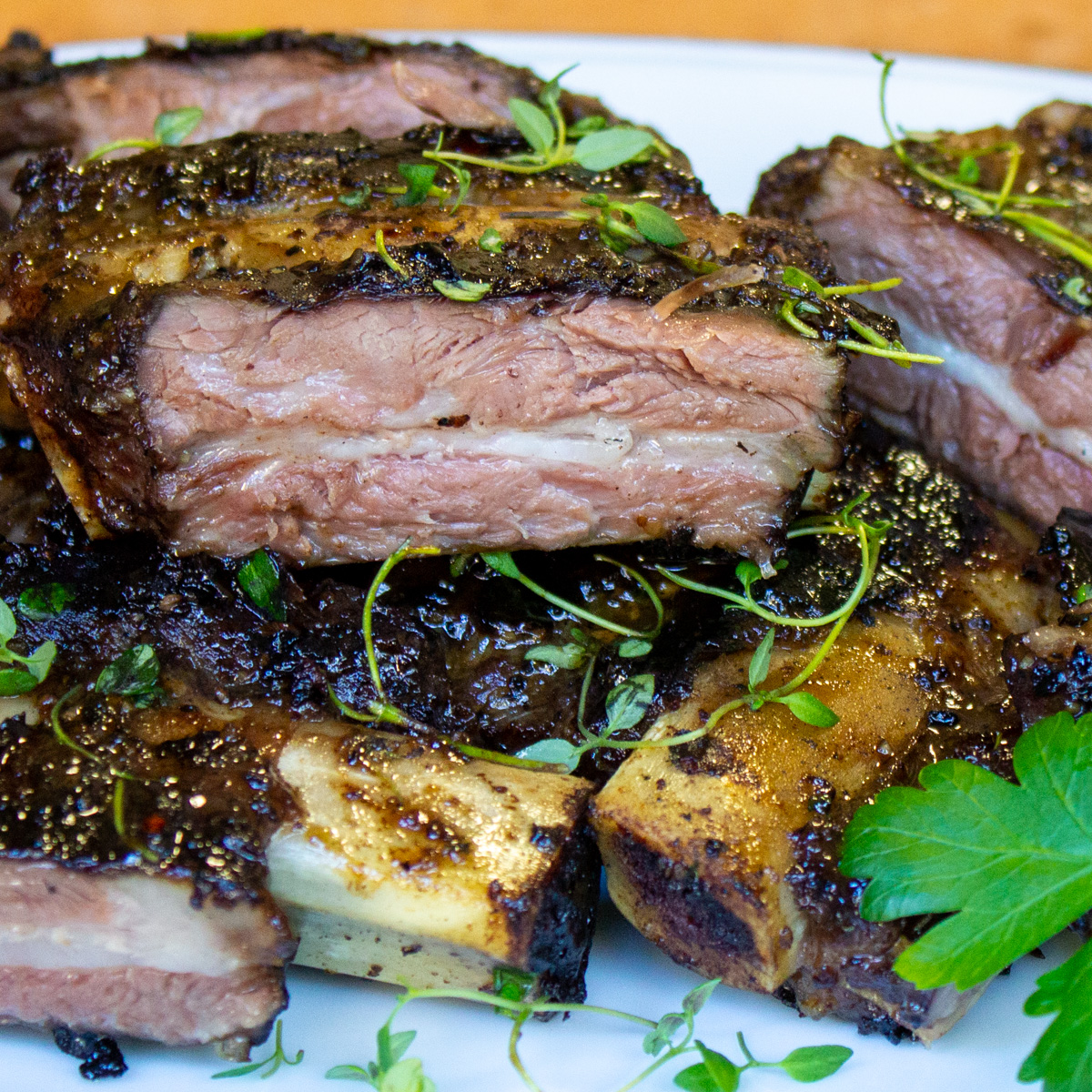 Sous Vide Barbecue Pork Ribs Recipe