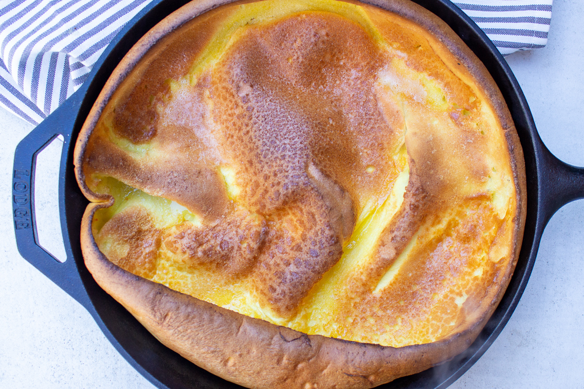 Skillet Dutch Baby Pancake: Because Screw Standing Over a Hot Stove All Day