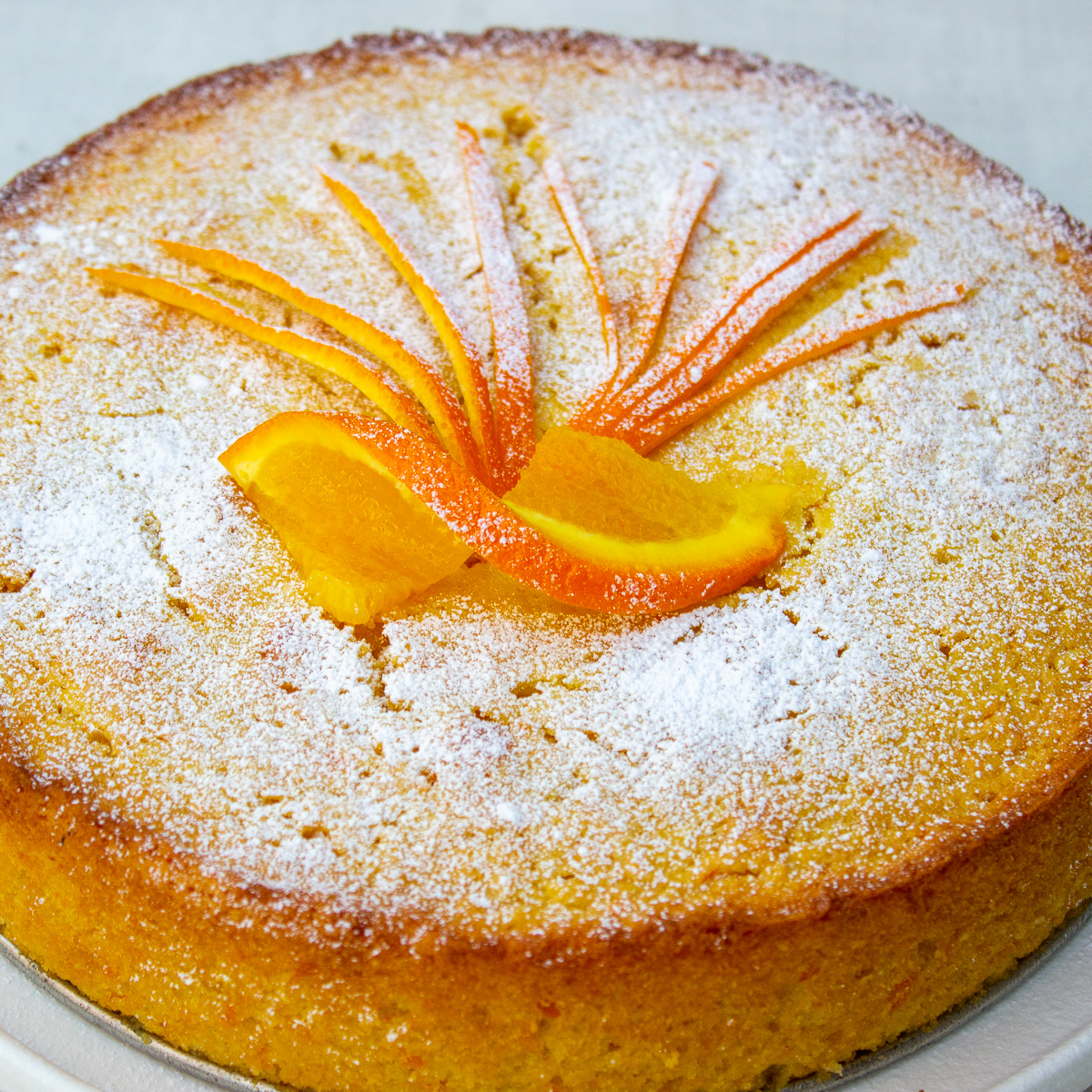 Almond Mini Bundt Cakes with Orange Glaze - My Sweet Precision