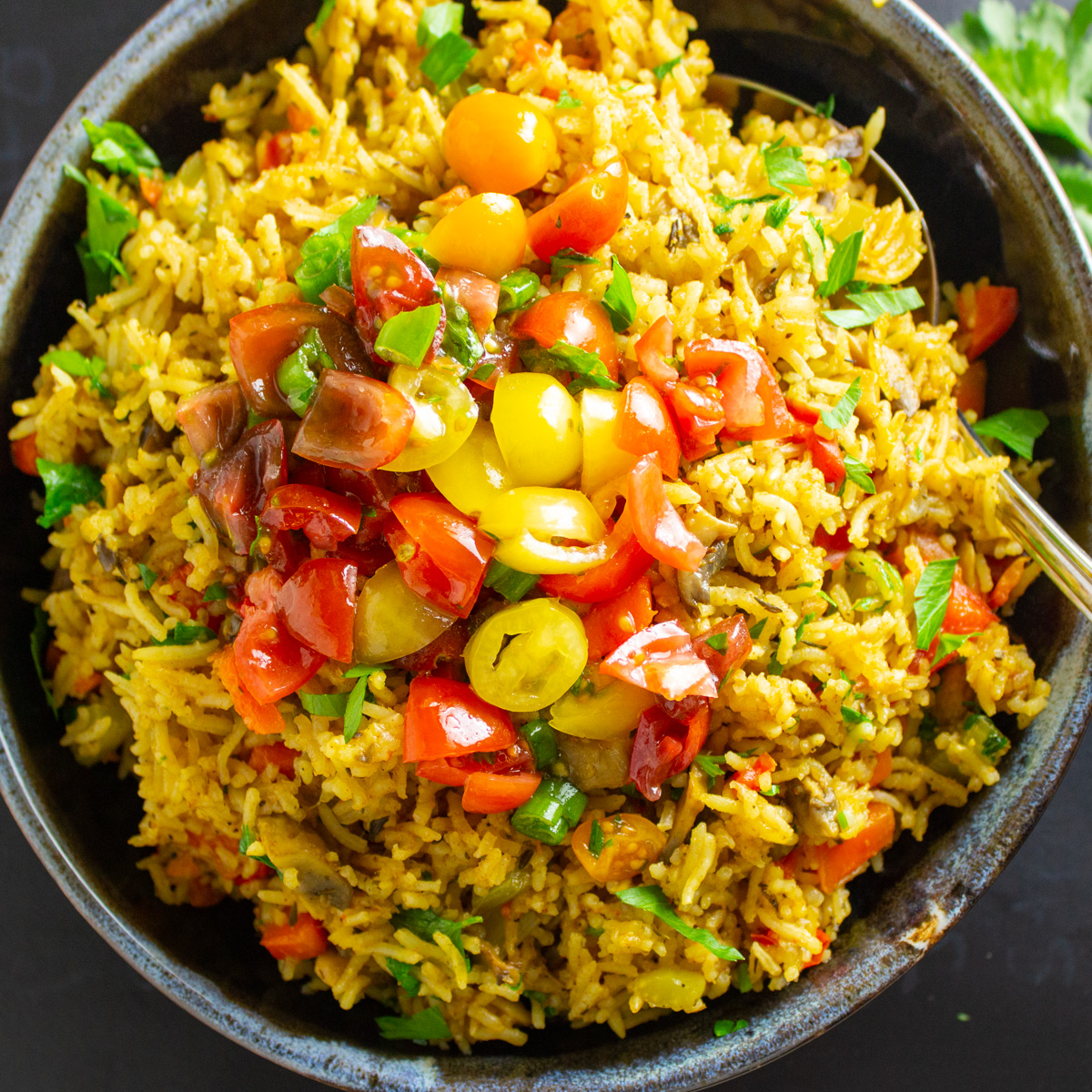 Rice With Veggies (Instant Pot)