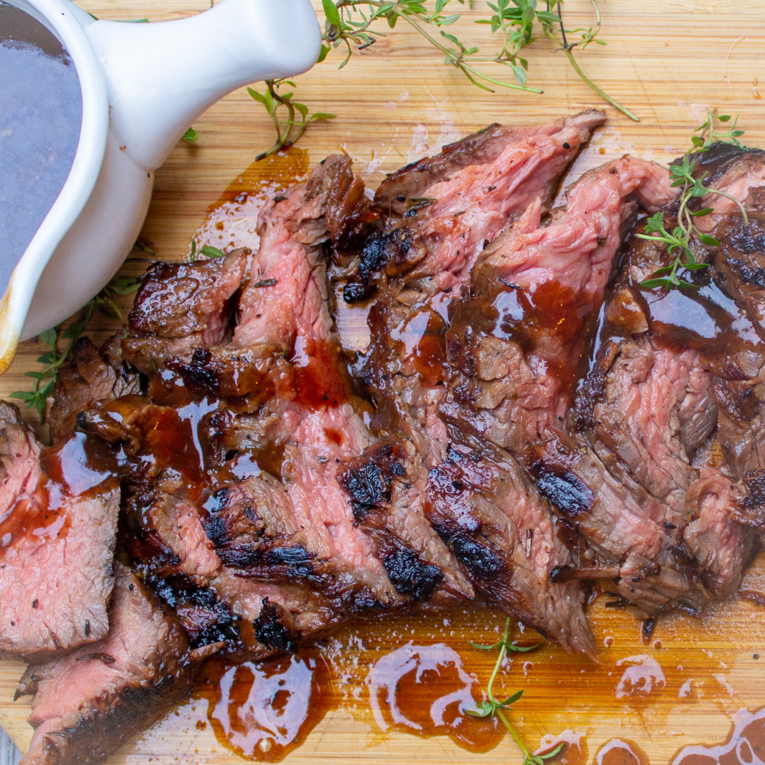 Pan fried flank steak sale