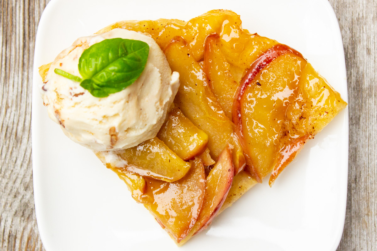 Puff Pastry Apple Tart - A Beautiful Plate