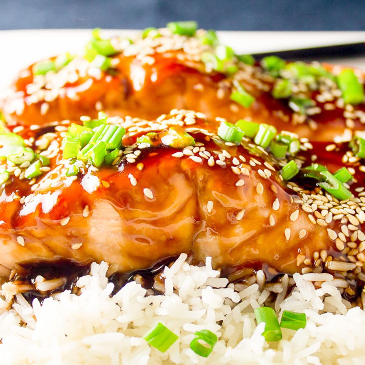 Teriyaki Salmon Rice Cooker, so easy to make that should please