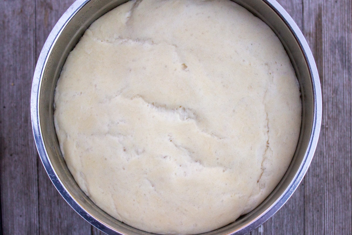 dough in bowl doubled in size.
