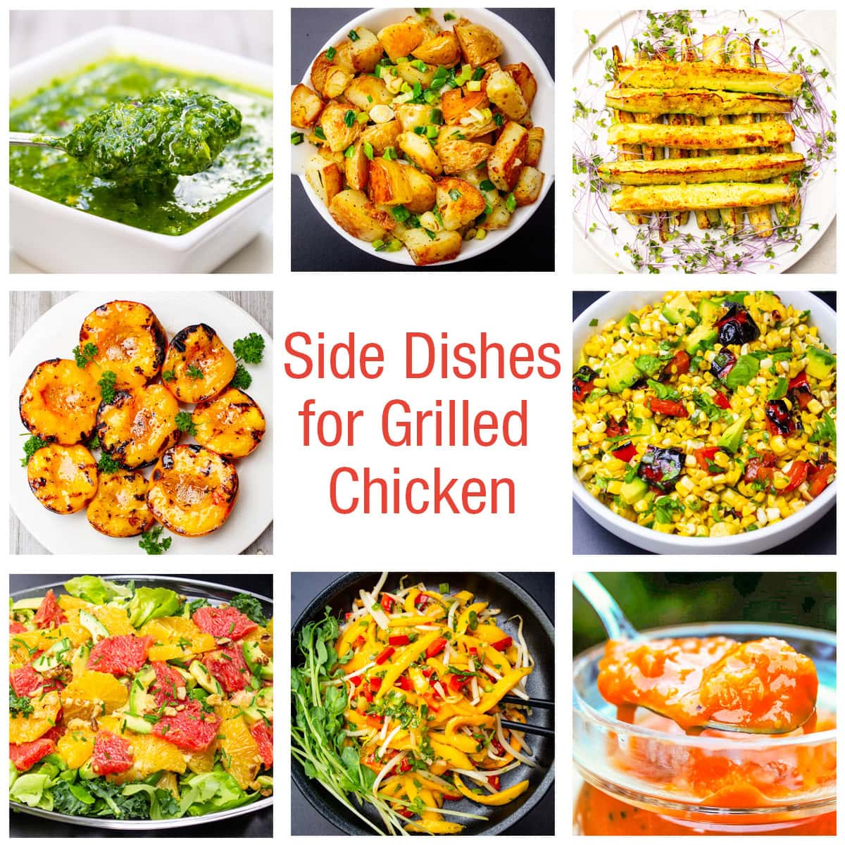 23 Side Dishes For Grilled Chicken (in < 20 Min)